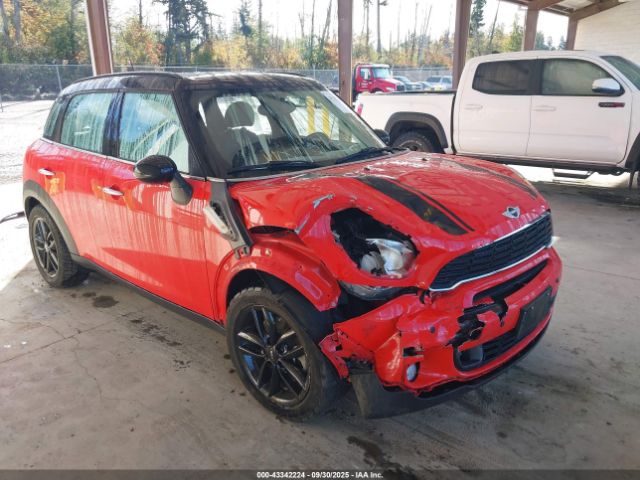 2012 MINI COOPER S COUNTRYMAN WMWZC3C57CWL84185 Photo 0