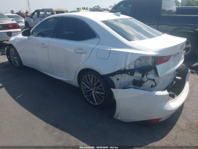 2015 LEXUS IS 250 JTHBF1D27F5045519 Photo 2