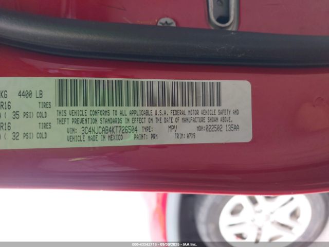 2019 JEEP COMPASS 3C4NJCAB4KT726504 Photo 8