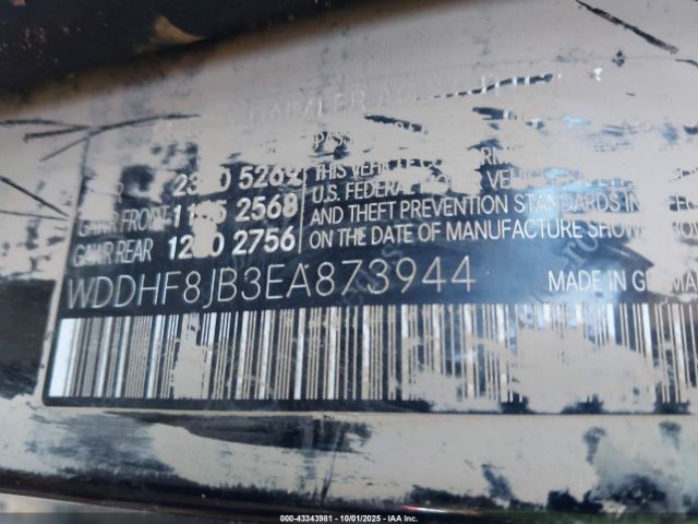 2014 MERCEDES-BENZ E 350 WDDHF8JB3EA873944 Photo 8