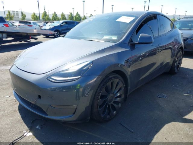 2022 TESLA MODEL Y 7SAYGDEF4NF492157 Photo 1