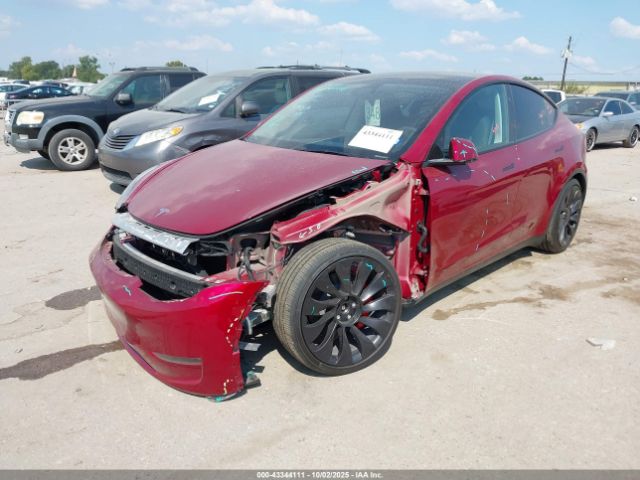 2025 TESLA MODEL Y 7SAYGDEF1SA351359 Photo 1