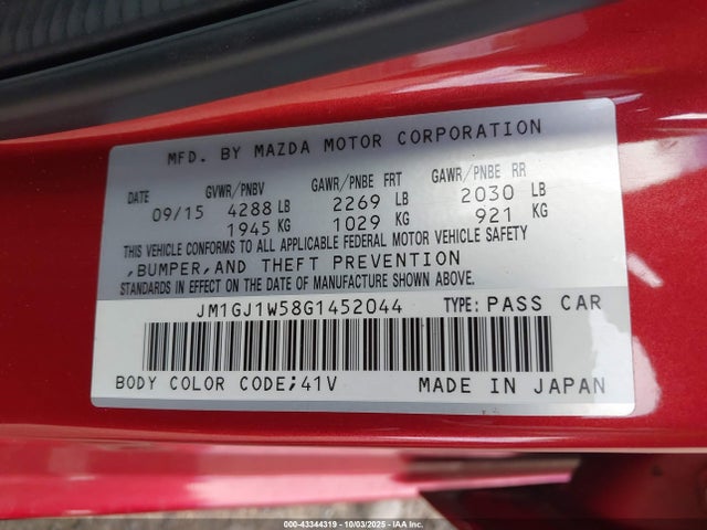 JM1GJ1W58G1452044 Mazda py