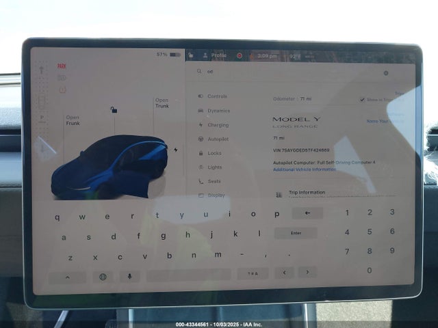 2026 TESLA MODEL Y 7SAYGDED5TF424669 Photo 6