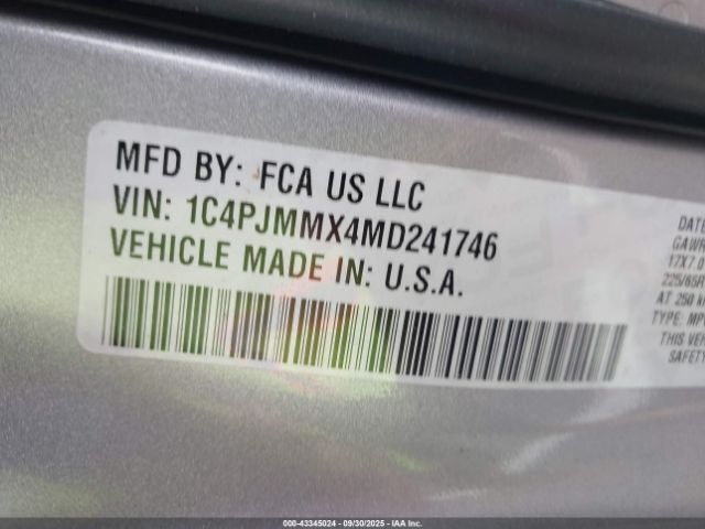 2021 JEEP CHEROKEE 1C4PJMMX4MD241746 Photo 8