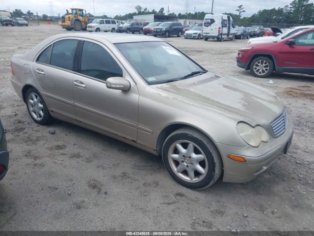 2003 MERCEDES-BENZ C 240 WDBRF61J13E009652