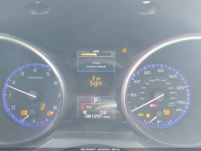 4S4BSATC5K3215370 Subaru na u5