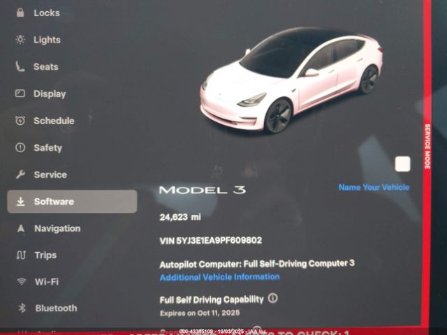 2023 TESLA MODEL 3 5YJ3E1EA9PF609802 Photo 6