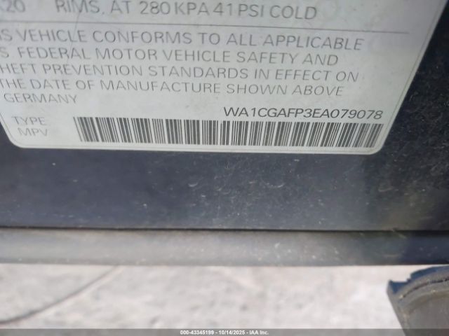 2014 AUDI SQ5 WA1CGAFP3EA079078 Photo 8