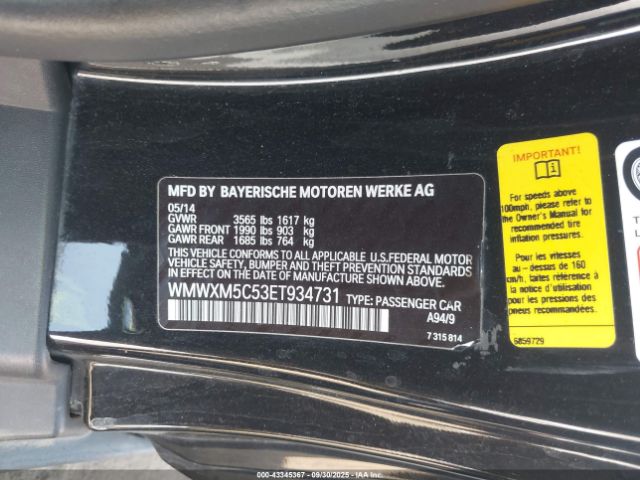 2014 MINI HARDTOP WMWXM5C53ET934731 Photo 8