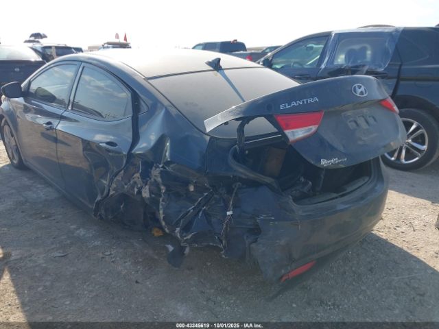 2013 HYUNDAI ELANTRA KMHDH4AEXDU664165 Photo 2
