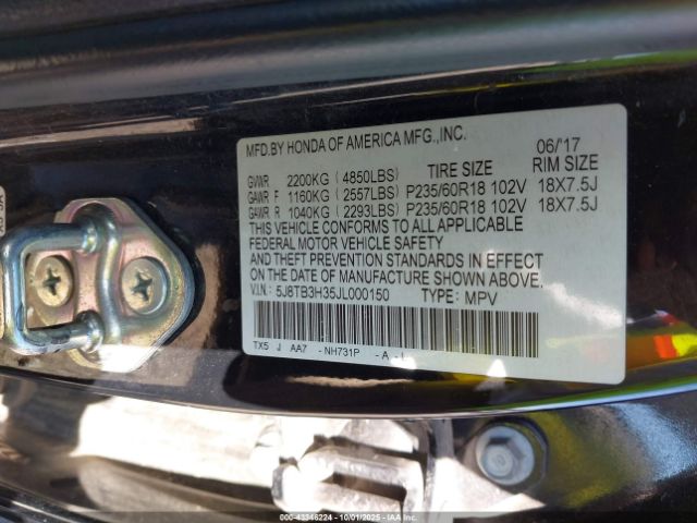 2018 ACURA RDX 5J8TB3H35JL000150 Photo 8