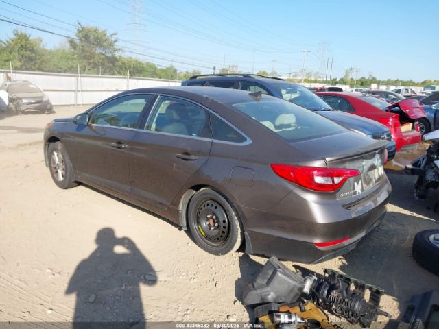 2017 HYUNDAI SONATA 5NPE24AF2HH583163 Photo 2