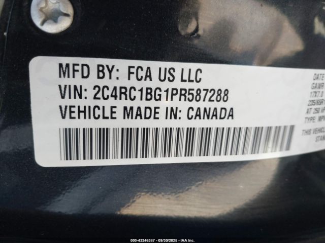 2023 CHRYSLER PACIFICA 2C4RC1BG1PR587288 Photo 8