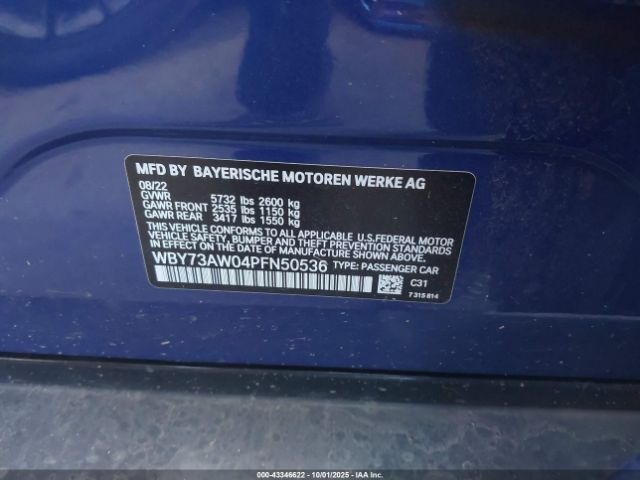 2023 BMW I4 WBY73AW04PFN50536 Photo 8