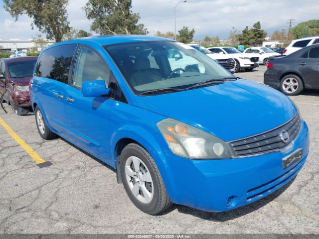 2007 NISSAN QUEST 5N1BV28U27N108478