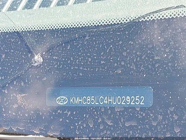 KMHC85LC4HU029252 Hyundai gdi kappa
