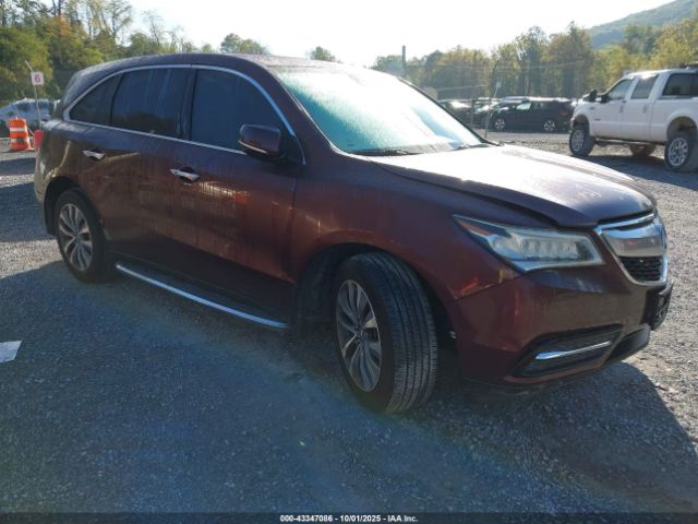 2014 ACURA MDX 5FRYD4H63EB007197 Photo 0