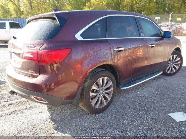 2014 ACURA MDX 5FRYD4H63EB007197 Photo 3