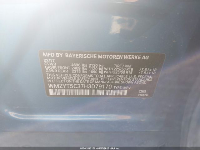 2017 MINI COUNTRYMAN WMZYT5C37H3D79170 Photo 8