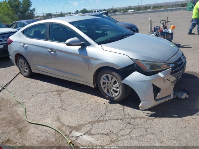 2019 HYUNDAI ELANTRA 5NPD74LFXKH487086