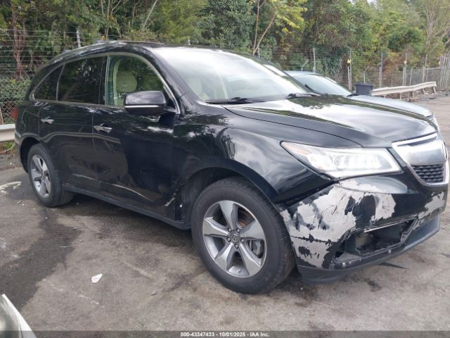 2015 ACURA MDX 5FRYD3H27FB010712 Photo 0