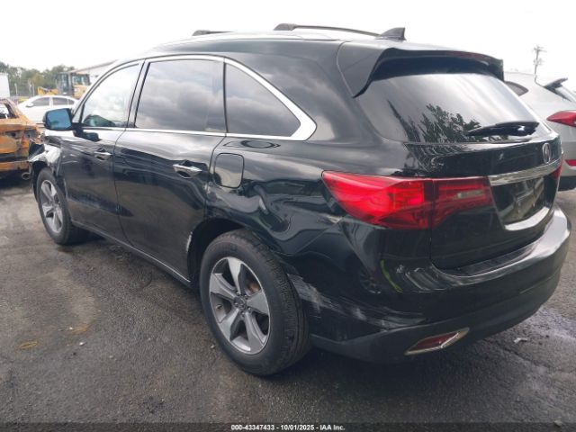 2015 ACURA MDX 5FRYD3H27FB010712 Photo 2