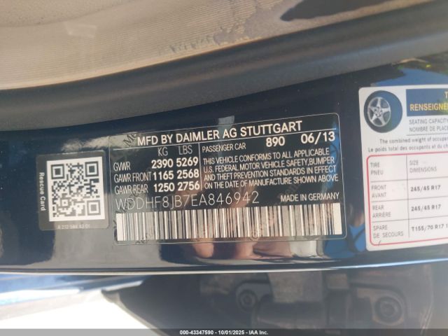 2014 MERCEDES-BENZ E 350 WDDHF8JB7EA846942 Photo 8