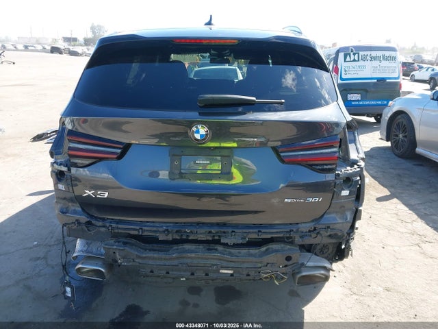 2023 Bmw X3 Sdrive30i მანქანა იყიდება აუქციონზე, vin: 5UX43DP02P9S90378, აუქციონის ნომერი: 43348071