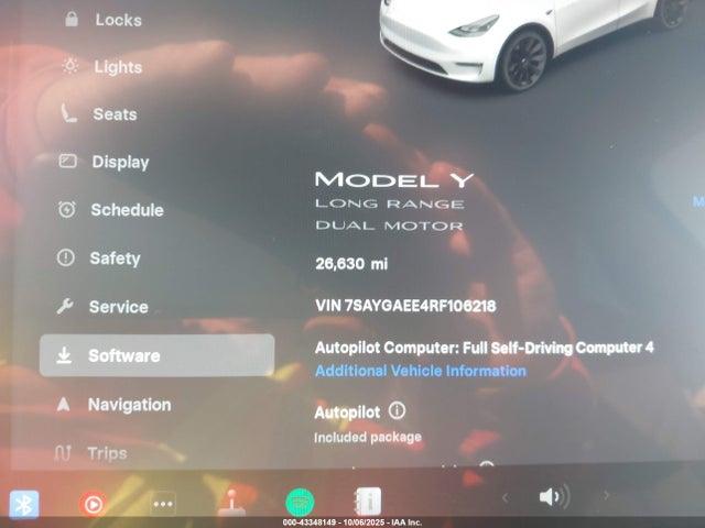 7SAYGAEE4RF106218 Tesla Model Y
