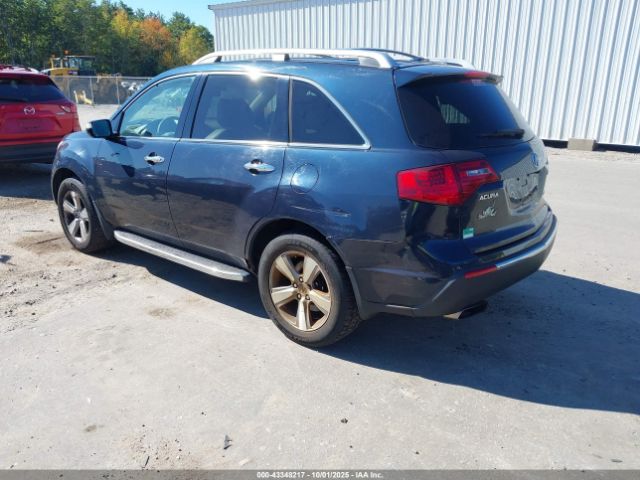 2011 ACURA MDX 2HNYD2H4XBH527546 Photo 2