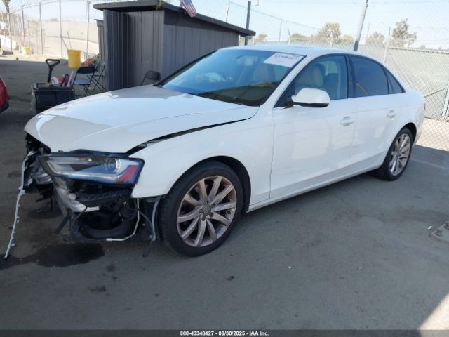 2013 AUDI A4 WAUFFAFL9DN043645 Photo 1