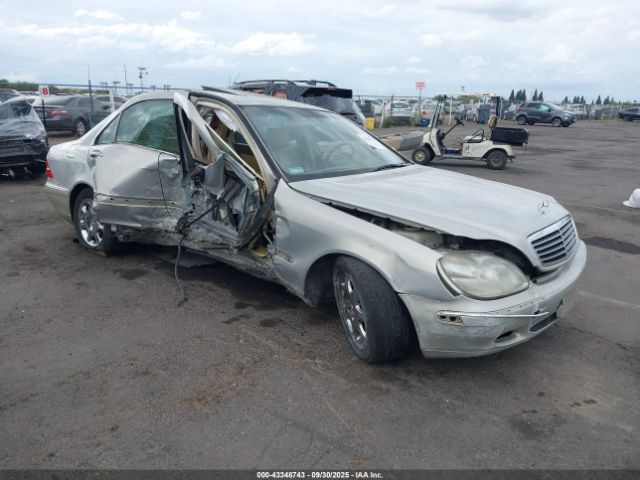 2000 MERCEDES-BENZ S 430 WDBNG70J4YA095170