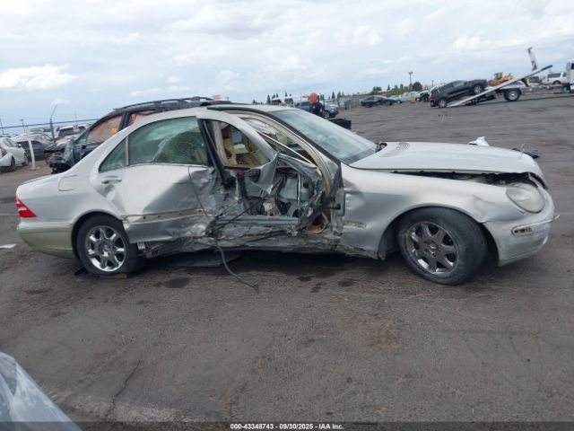 2000 MERCEDES-BENZ S 430 WDBNG70J4YA095170 Photo 5