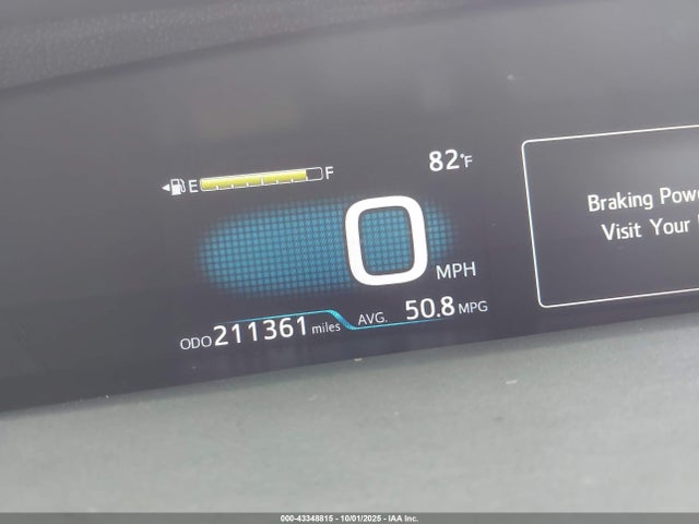 Aukcja sprzedaży 2017 Toyota Prius Four/four Touring/one/three/three Touring/two/two Eco, vin: JTDKARFU7H3543599, numer aukcji: 43348815