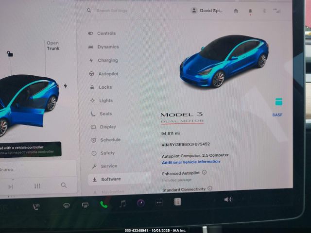 2018 TESLA MODEL 3 5YJ3E1EBXJF075452 Photo 6