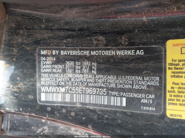 2014 MINI HARDTOP WMWXM7C55ET969735 Photo 8