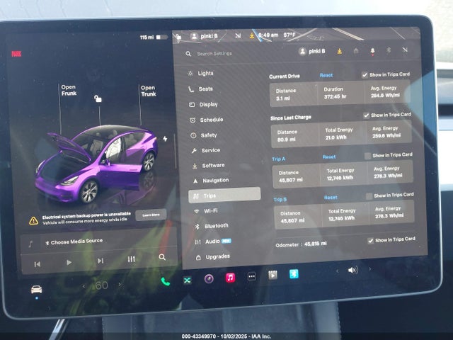 2023 TESLA MODEL Y 7SAYGDEE0PA191943 Photo 6