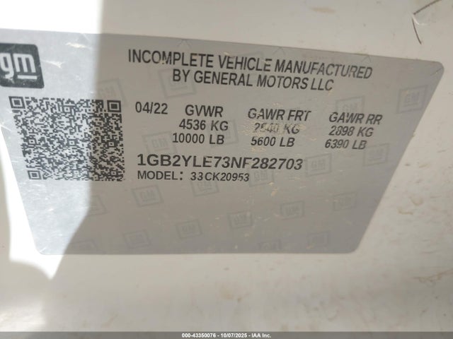 Chevrolet l8t 2022 1GB2YLE73NF282703 Image 9