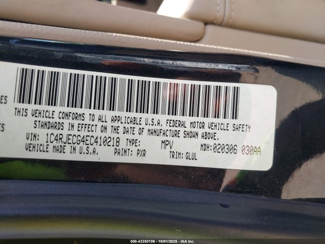 Jeep Grand Cherokee 2014 1C4RJECG4EC410218 Image 9