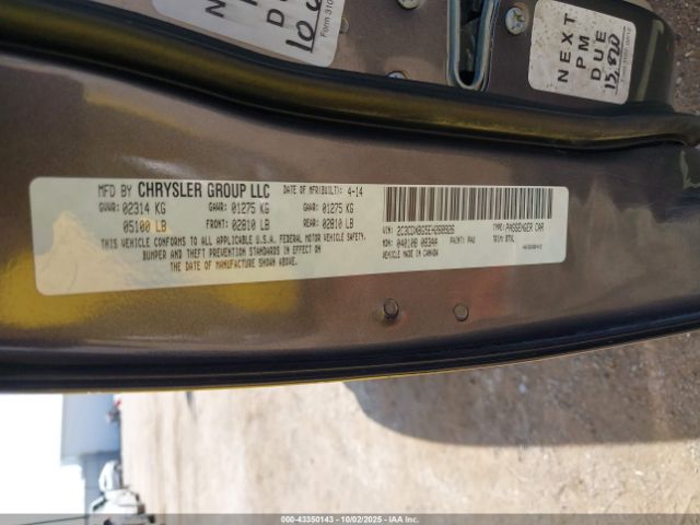 2014 DODGE CHARGER 2C3CDXBG5EH268926 Photo 8