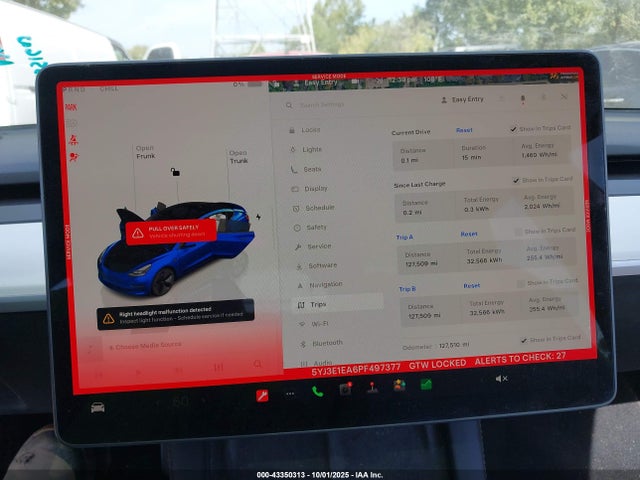 Aukcja sprzedaży 2023 Tesla Model 3 Rear-wheel Drive, vin: 5YJ3E1EA6PF497377, numer aukcji: 43350313