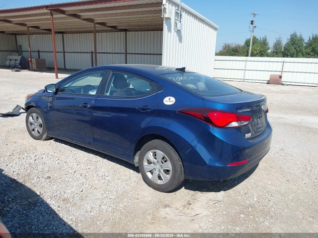 Aukcja sprzedaży 2016 Hyundai Elantra Se, vin: 5NPDH4AE4GH701052, numer aukcji: 43350466