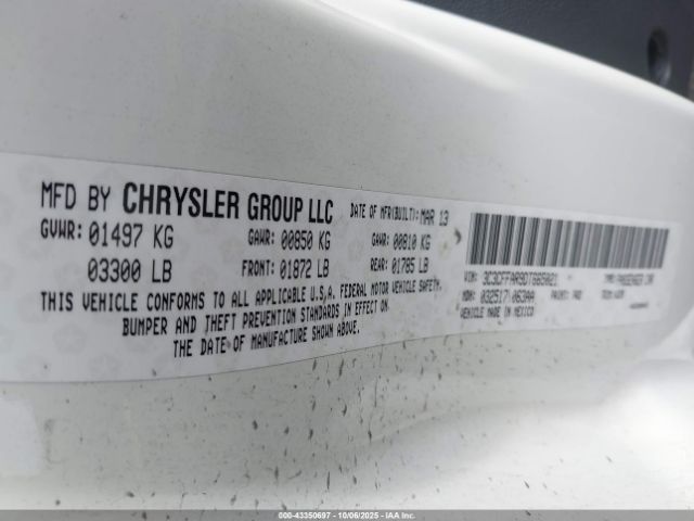 2013 FIAT 500 3C3CFFAR9DT665021 Photo 8