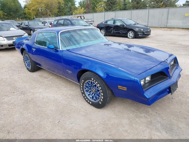 1978 PONTIAC FIREBIRD 2t87u8l178155