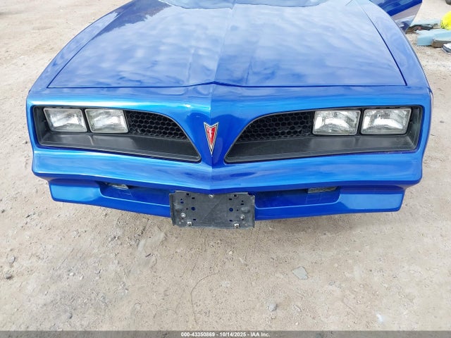 1978 PONTIAC FIREBIRD 2t87u8l178155 Photo 5