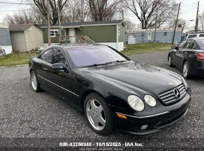 2002 MERCEDES-BENZ CL 500 WDBPJ75J22A030862