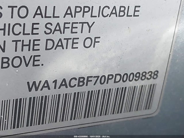 43350995 :رقم المزاد ، WA1ACBF70PD009838 vin ، 2023 Audi Q7 Premium 45 Tfsi Quattro Tiptronic مزاد بيع