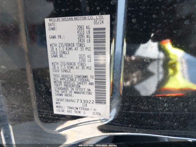 2024 NISSAN ROGUE 5N1BT3BA4RC733022 Photo 8