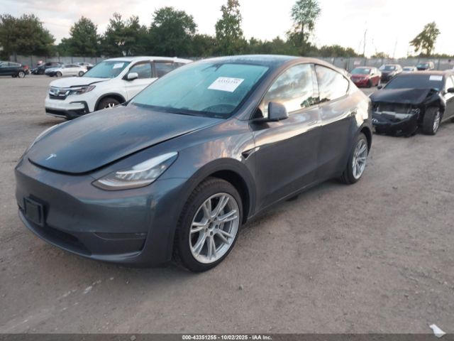 2022 TESLA MODEL Y 7SAYGDEE6NA011670 Photo 1